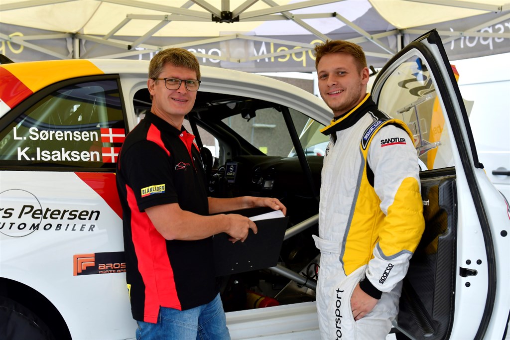I årets DM-turnering er Lasse M. Sørensen og Karsten Isaksen efter tre runder på en samlet tredjeplads, men de tager et smut til Tyskland for at prøve kræfter med et rally på WRC-niveau
(Foto: specialpress@gmail.com)